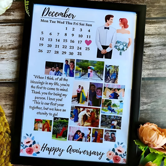 Moon Photo Frame A4 size