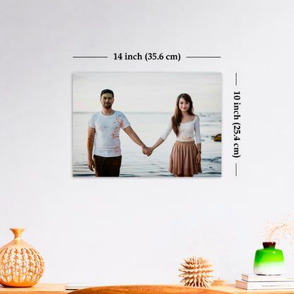 Landscape Personalized Acrylic Photo Frame.