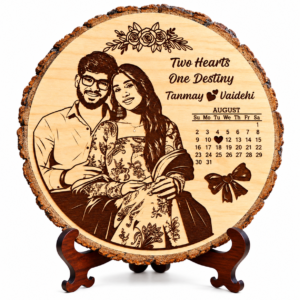 Personalised Wooden Engraving Photo Frame Gift